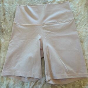 Women's High-Waisted Tan Shorts